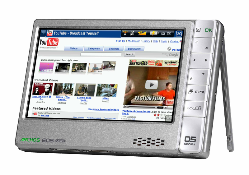 Illustration for article titled Archos Updates the 605 Wi-Fi With GPS, Mobile TV and Flash Video